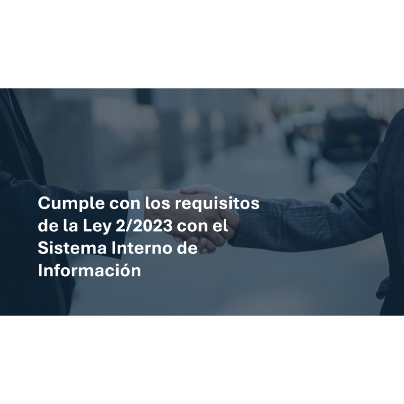 Sistema Interno de Información Mediadores de seguros